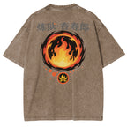 Camiseta Anime de Rengoku Kyojuro de Demon Slayer