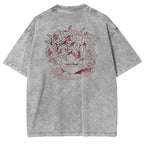 T-shirt unisexe délavé Zenitsa, Demon Slayer