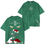 Camiseta Vintage de Demon Slayer, Aska