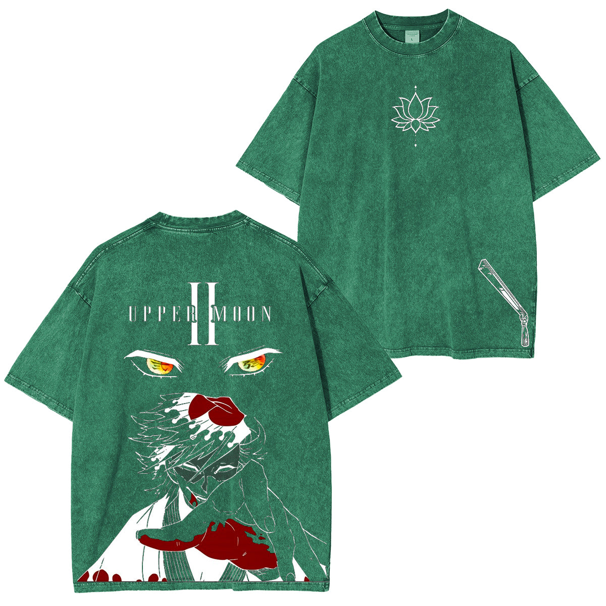 Camiseta Vintage de Demon Slayer, Aska