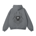 Sudadera Urbana con Capucha "Carisma Oscuro Araña"