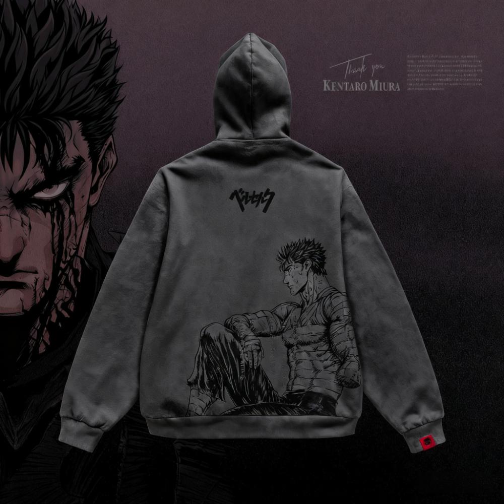 Sudadera con Capucha de Anime Berserk Guts