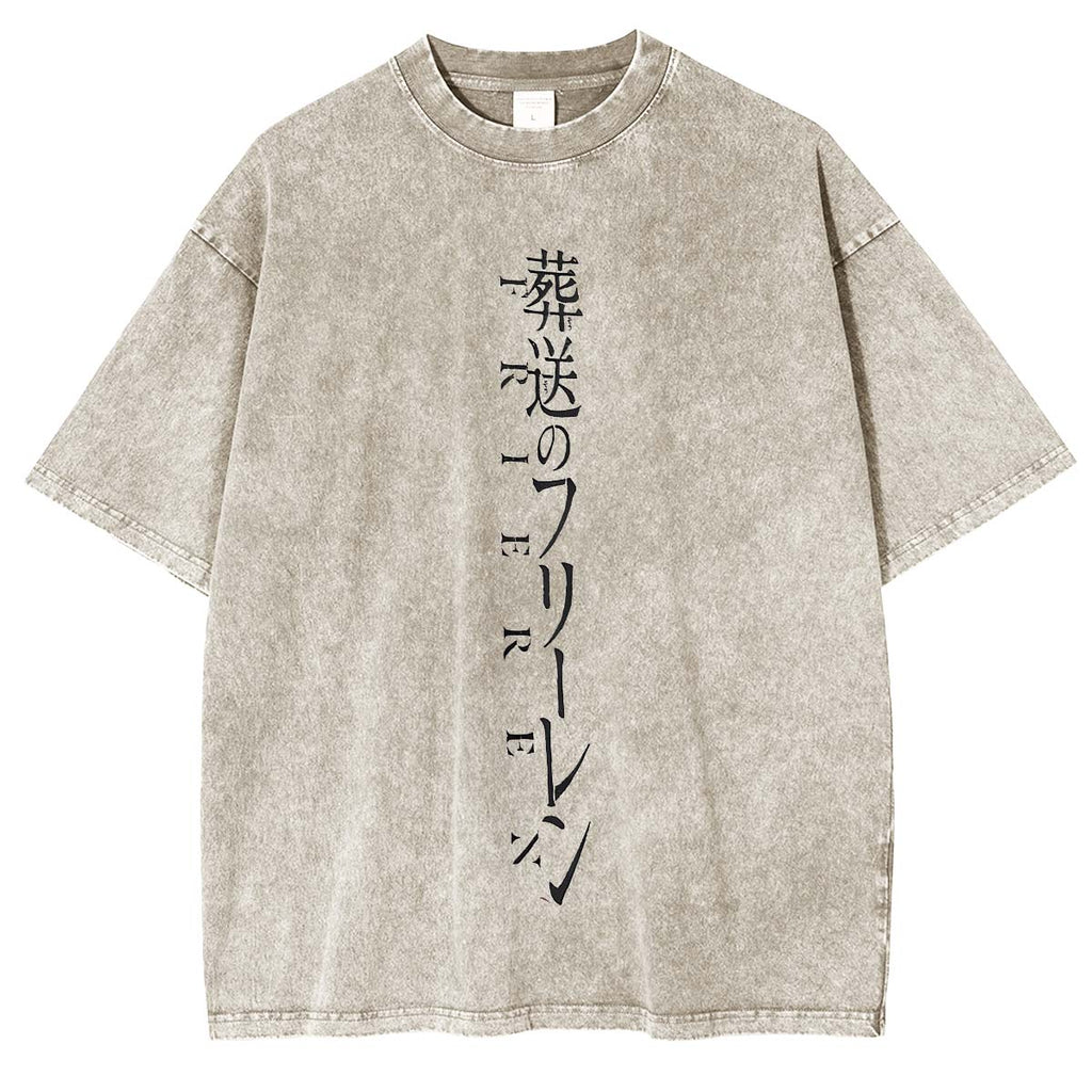 Frieren Beyond Journey’s End Anime Vintage Tee