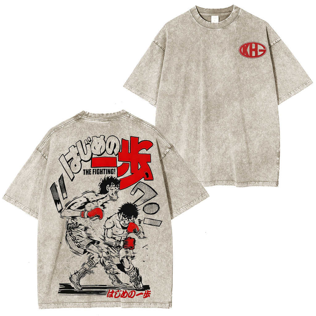 Hajime no Ippo Washed T-shirt/Crewneck/Hoodie
