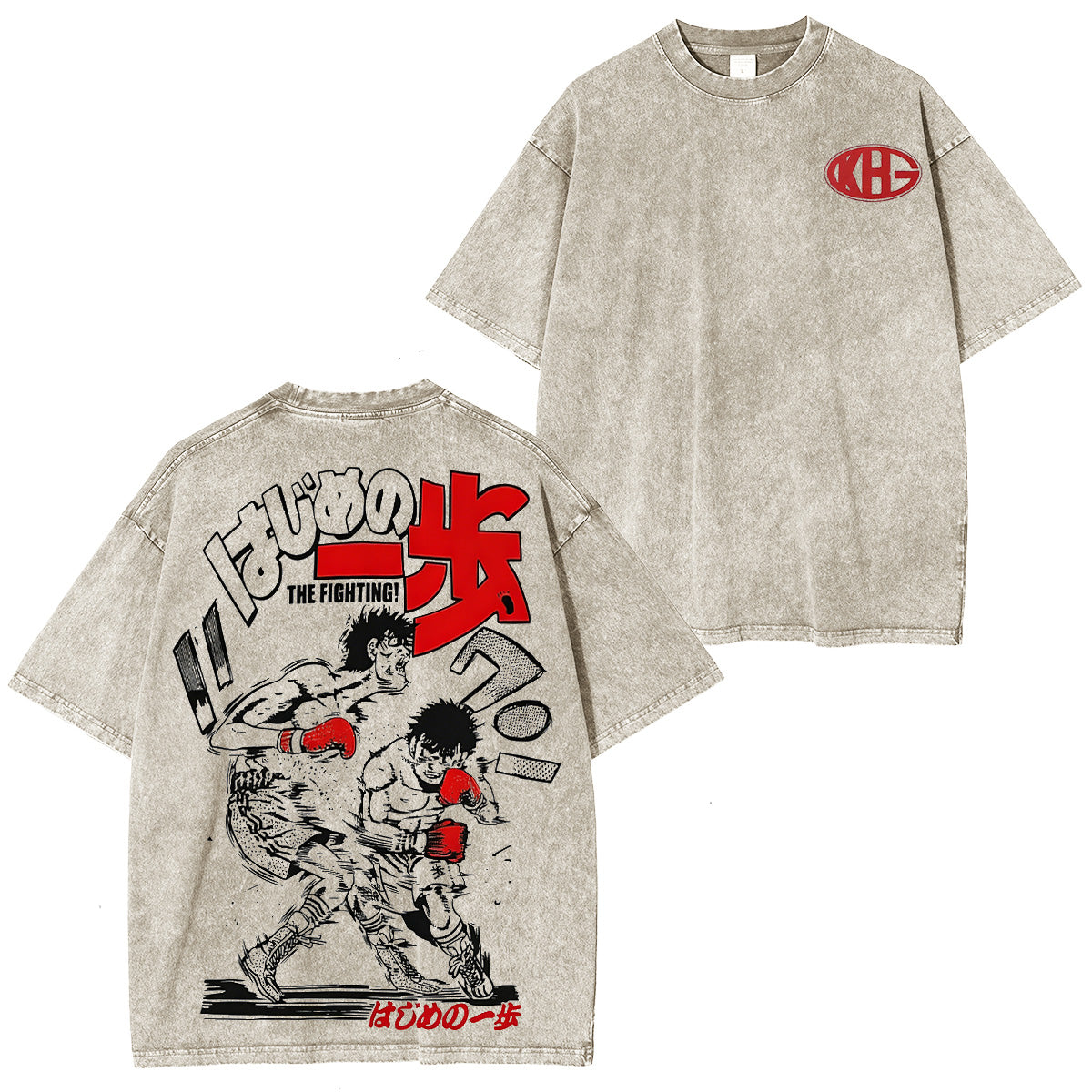 Hajime no Ippo Washed T-shirt/Crewneck/Hoodie