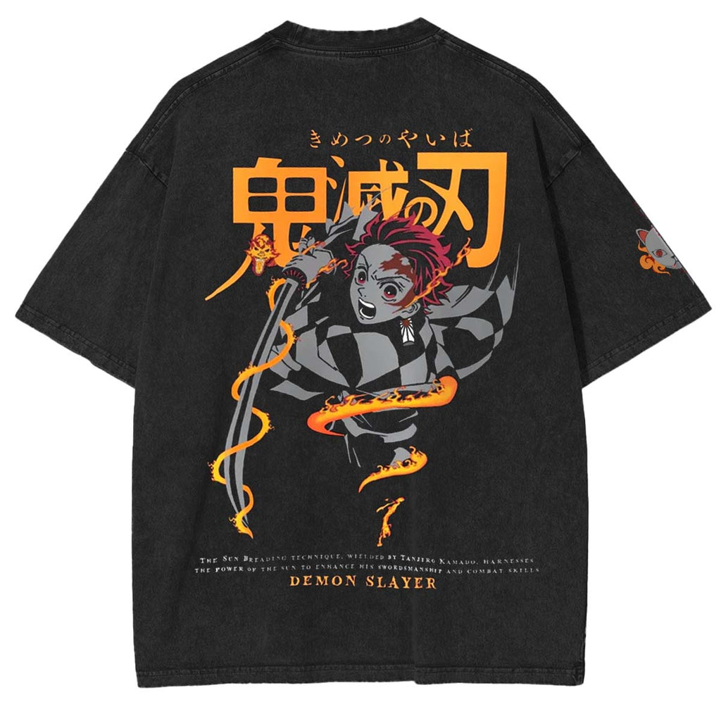 Camiseta extragrande Tanjiro Demon Slayer
