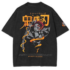 Camiseta extragrande Tanjiro Demon Slayer