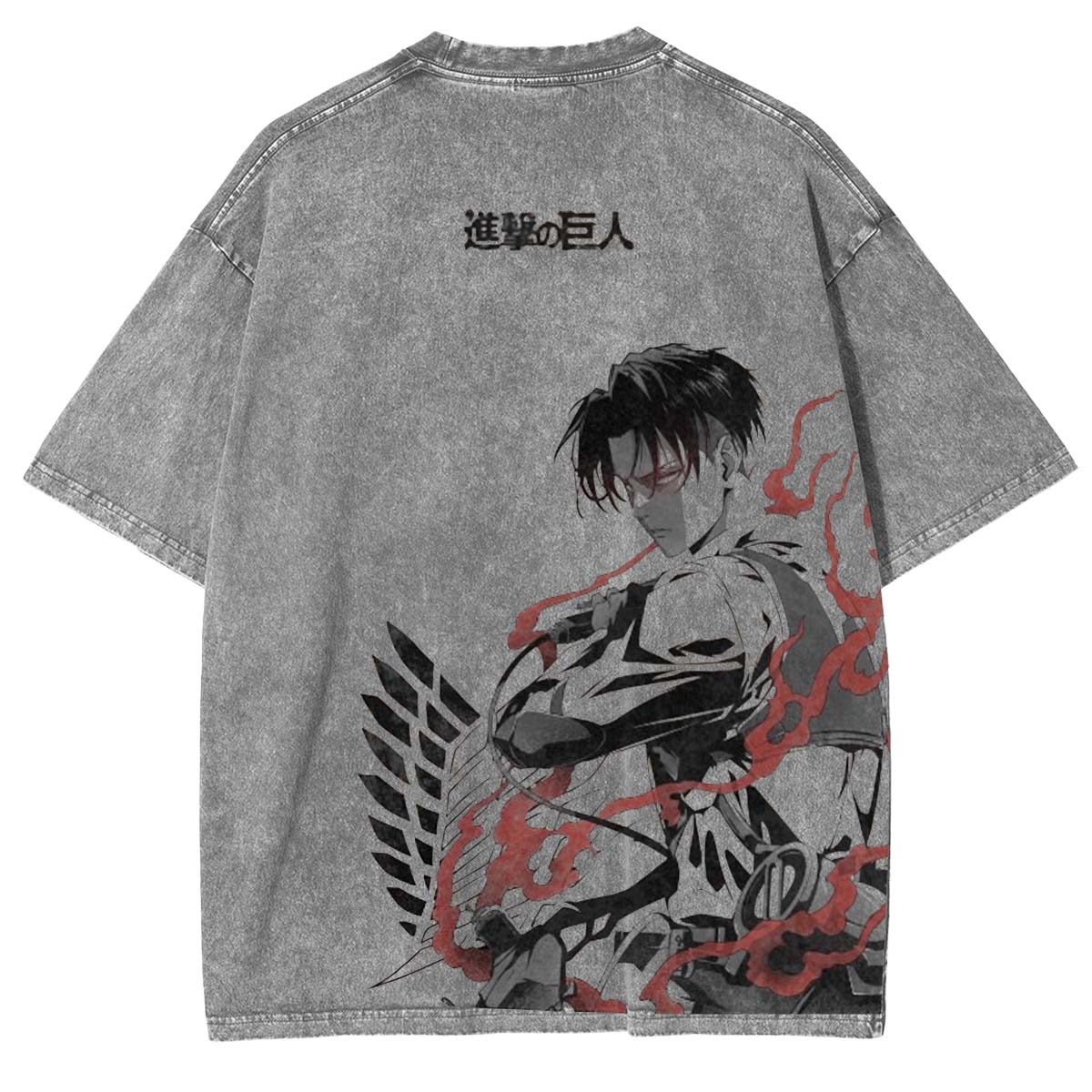 Levi Ackerman Vintage Washed Unisex T-Shirt