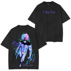 Dandadan Manga Anime Washed T-shirt/Crewneck/Hoodie