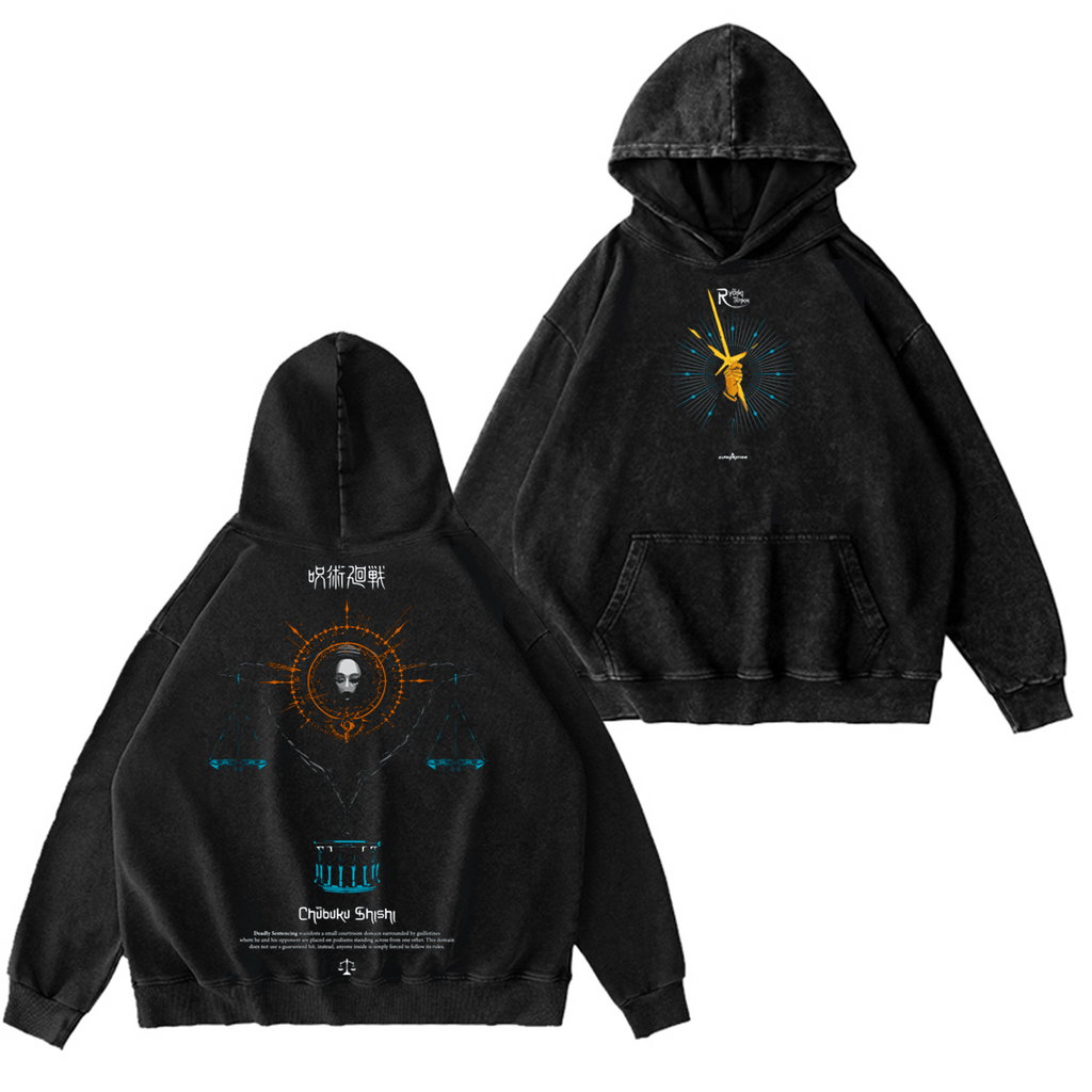 Jujutsu Kaisen Higuruma Anime Washed T-shirt/Crewneck/Hoodie