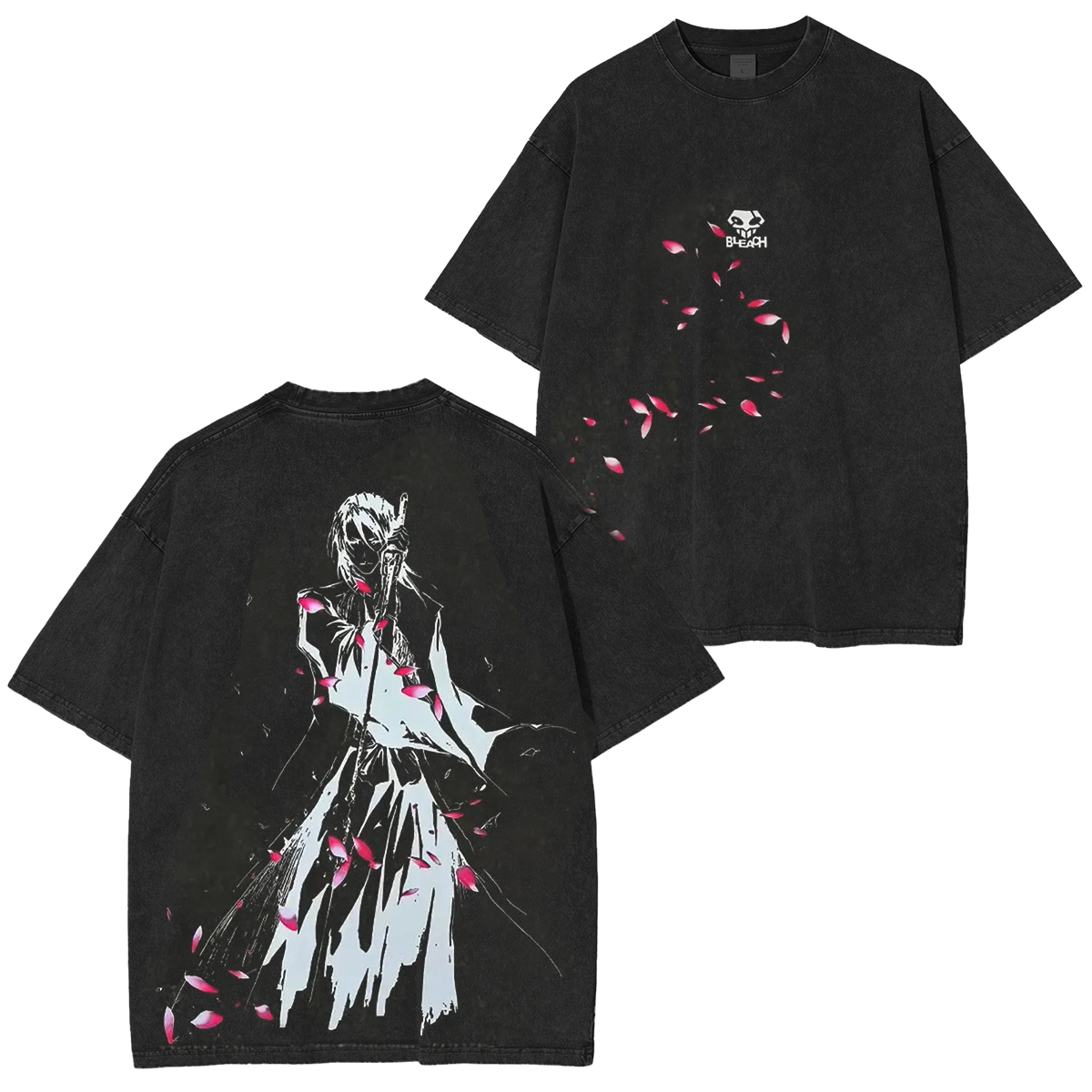 Bleach Anime Washed T-shirt