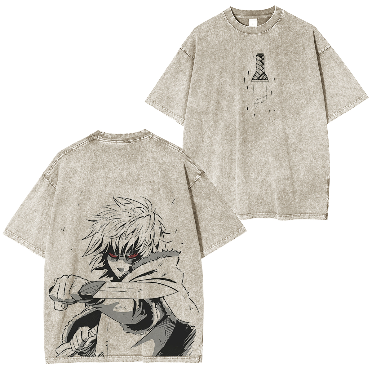 Camiseta desgastada Vinland Saga