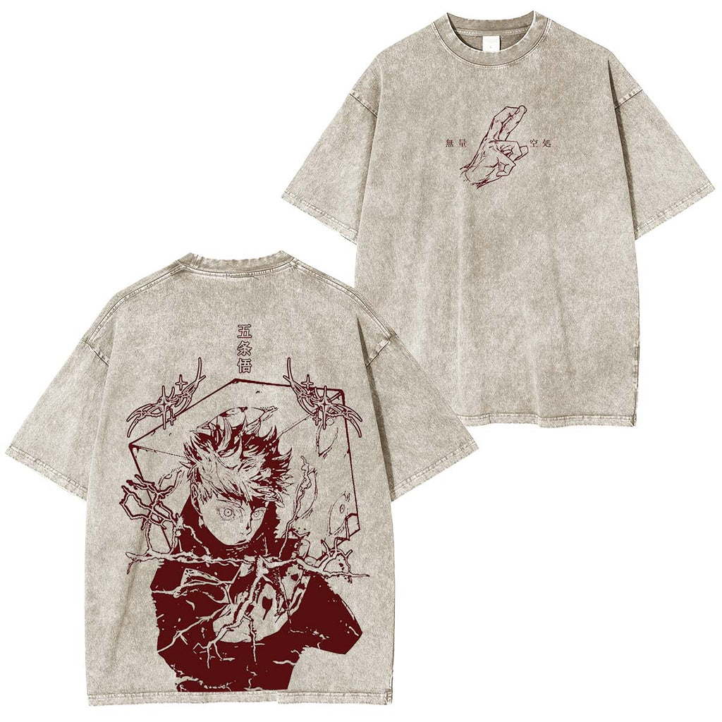 Jujutsu Kaisen Satoru Gojo Vintage Anime Tee