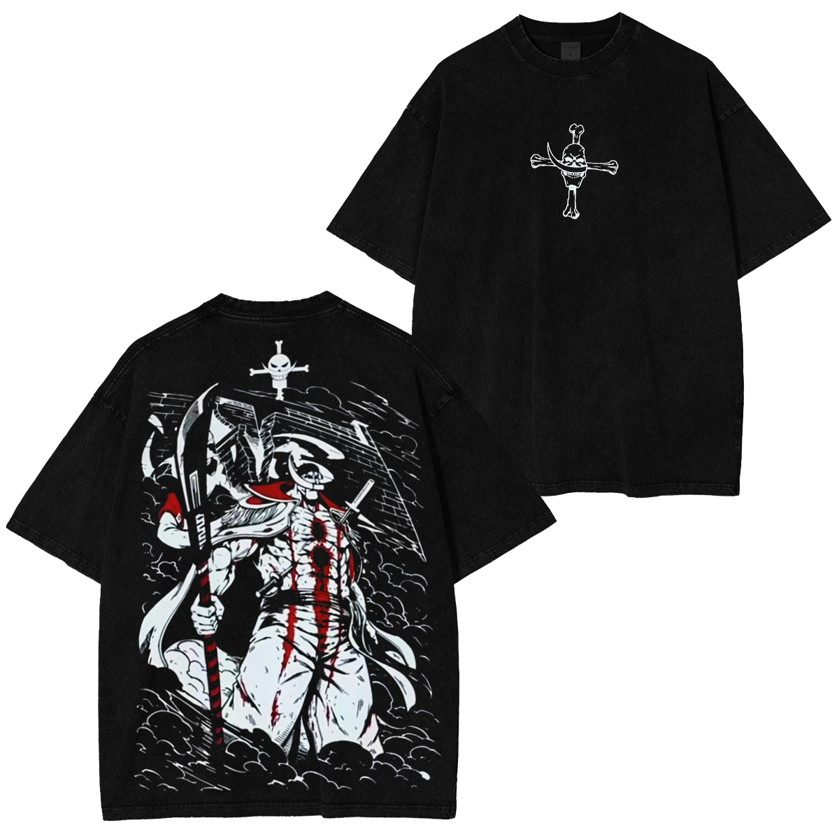 Whitebeard energy Washed T-shirt/Crewneck/Hoodie