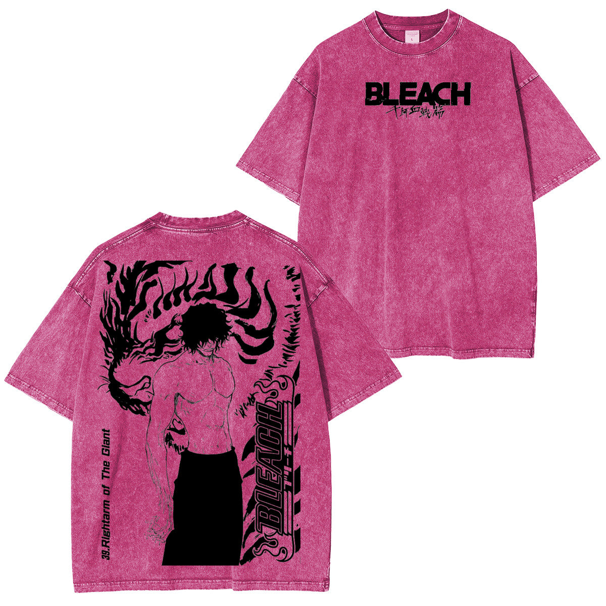 Bleach Anime Washed T-shirt/Crewneck/Hoodie
