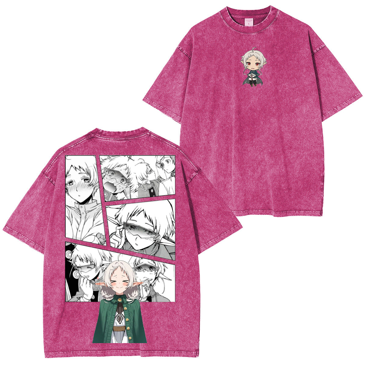T-shirt/Sweat-shirt/Sweat à capuche délavé Sylphiette Mushoku Tensei: Jobless Reincarnation Anime