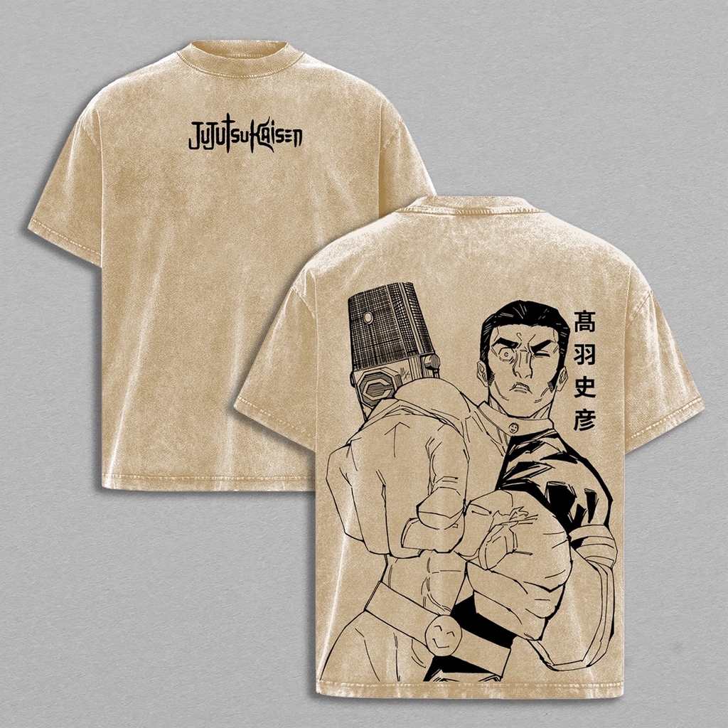 Jujutsu Kaisen Fumihiko Takaba Washed T-shirt/Crewneck/Hoodie