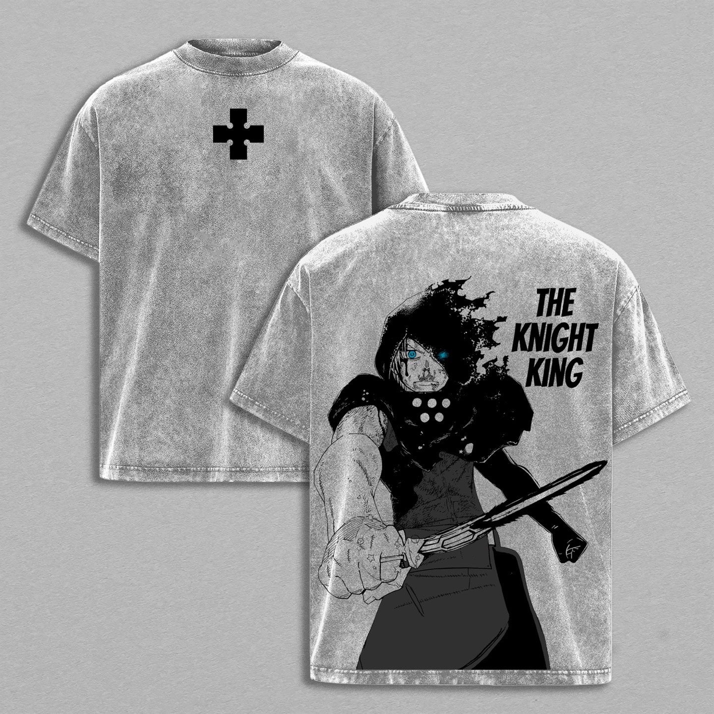 Arthur Boyle Fire Force Anime Washed T-shirt/Crewneck/Hoodie