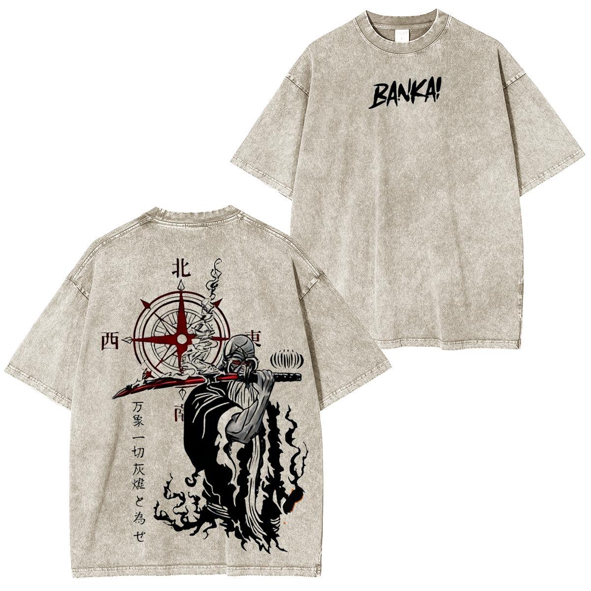 Bleach Washed T-shirt/Crewneck/Hoodie