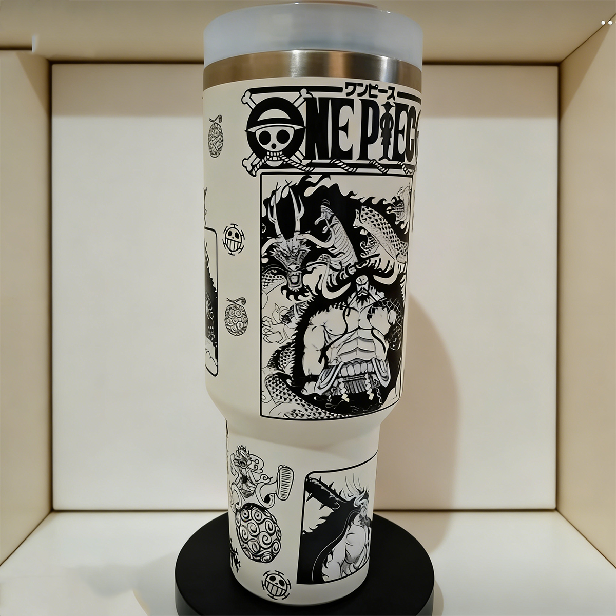 One Piece Themed engraved Stanley Tumbler Cup
