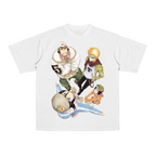T-shirt/Sweat-shirt/Sweat à capuche oversize délavé