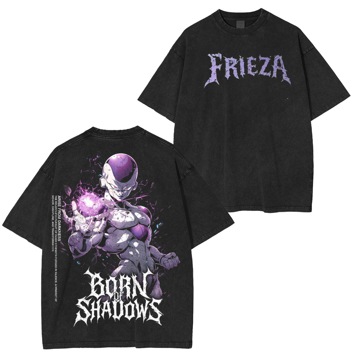 Camiseta/Sudadera/Sudadera con capucha Frieza Death Ball desgastada
