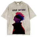 Gojo Satoru Jujutsu Kaisen Washed T-shirt