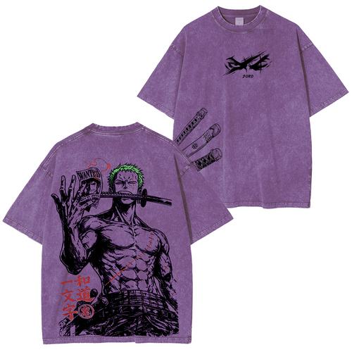 Camiseta/Sudadera/Sudadera con capucha desgastada One Piece