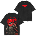 Camiseta Red Hood Lavada Gráfica