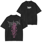 T-Shirt unisexe délavé Nezuko Kamado de Demon Slayer