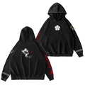 Sudadera Lavada Unisex Black Clover