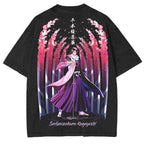 Byakuya Kuchiki from Bleach Unisex Fit Washed T-Shirt