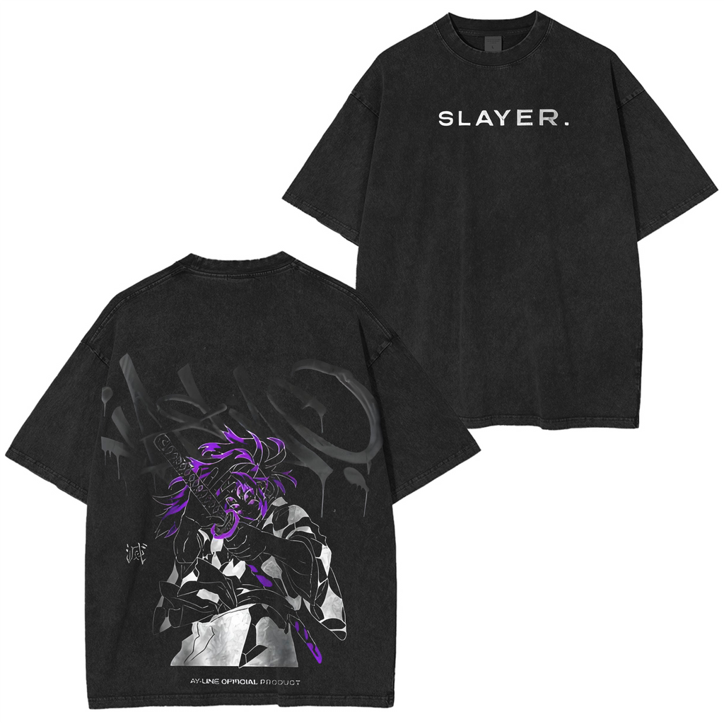 T-shirts Anime Vintage Demon Slayer Kamado Tanjirō