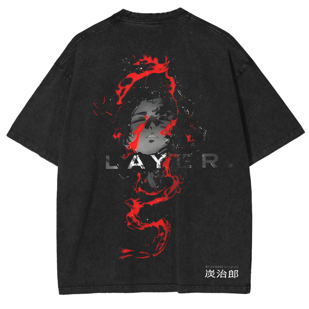 Camiseta de anime de Demon Slayer