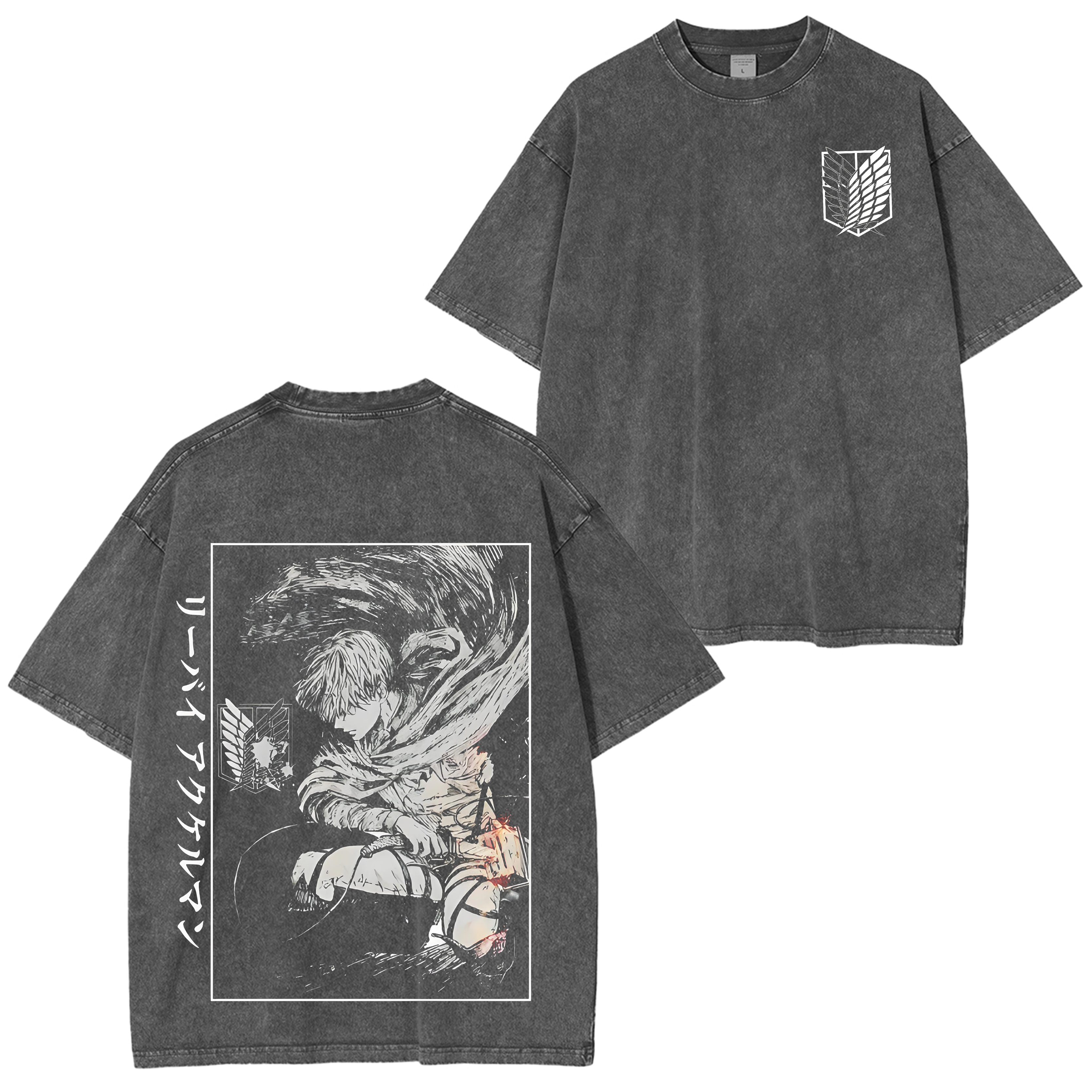 T-shirts Animé L'Attaque des Titans