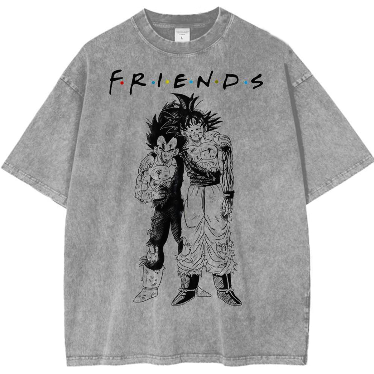 Son Goku Vegeta Dragon Ball Z Anime Vintage Tee
