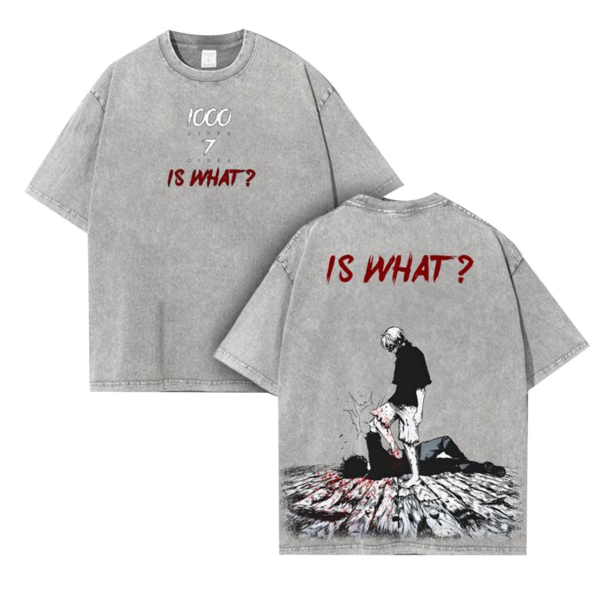 T-shirt vintage rétro Ken Kaneki Tokyo Ghoul Anime