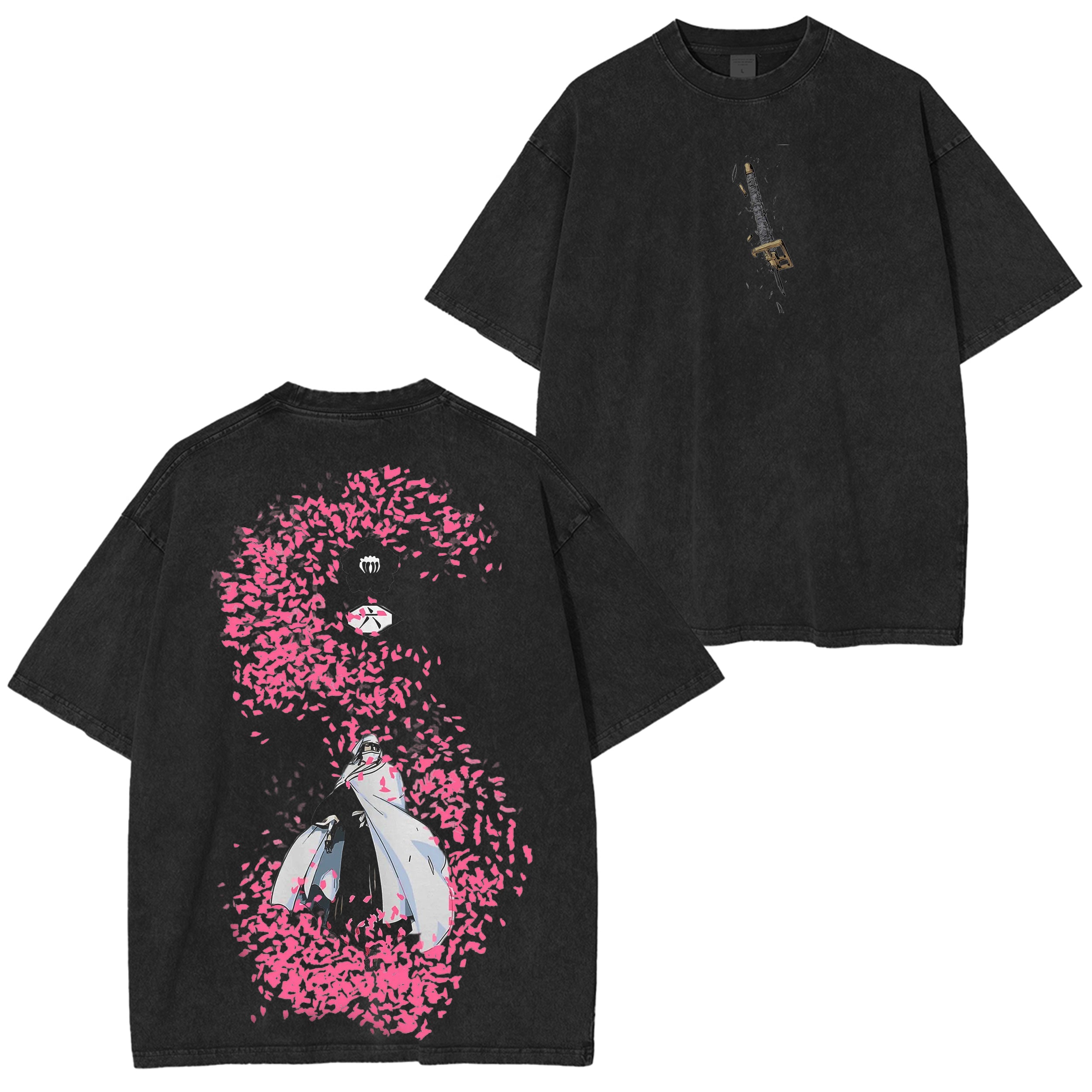 Camiseta vintage de Byakuya Kuchiki