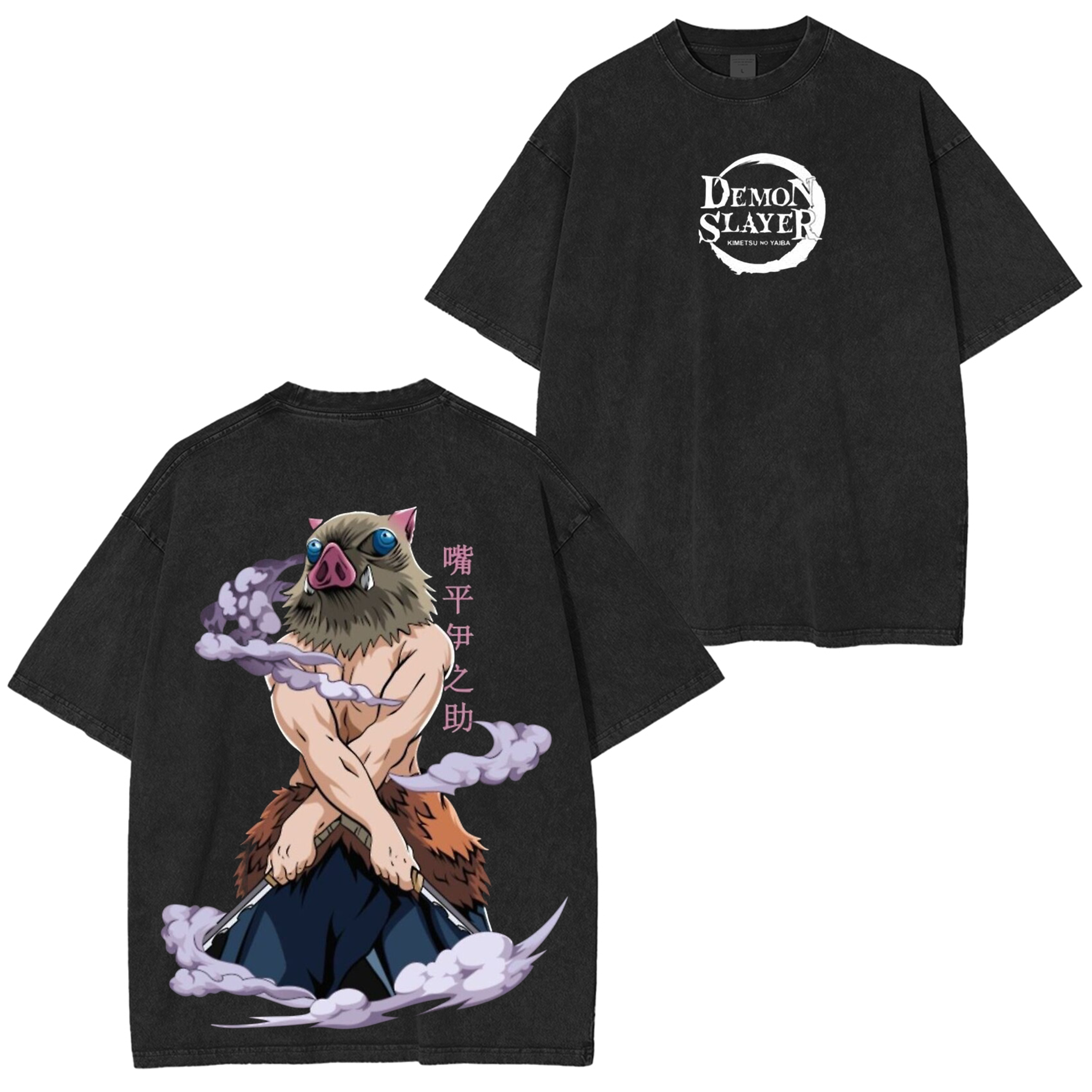 Demon Slayer Blade Unisex Washed T-Shirt