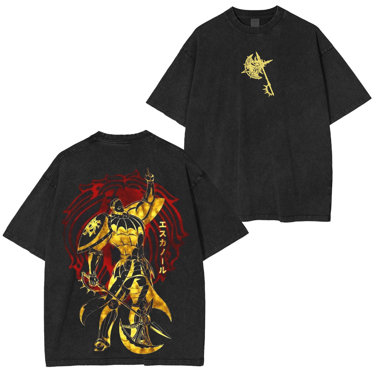 The Seven Deadly Sins Vintage washed T-shirt/Crewneck/Hoodie
