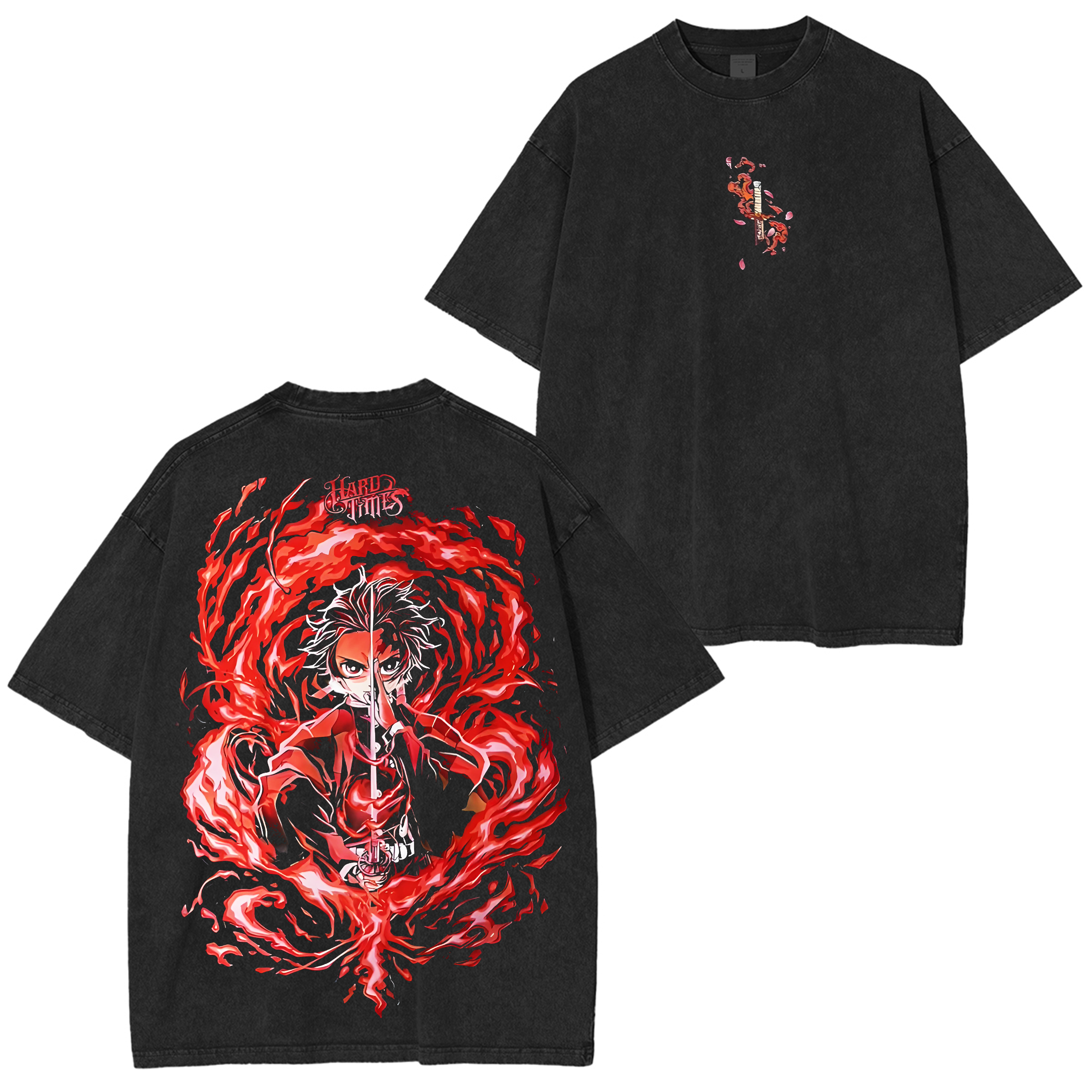 Camiseta de Tanjiro Kamado de Demon Slayer
