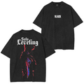 Camiseta lavada unisex Solo Leveling