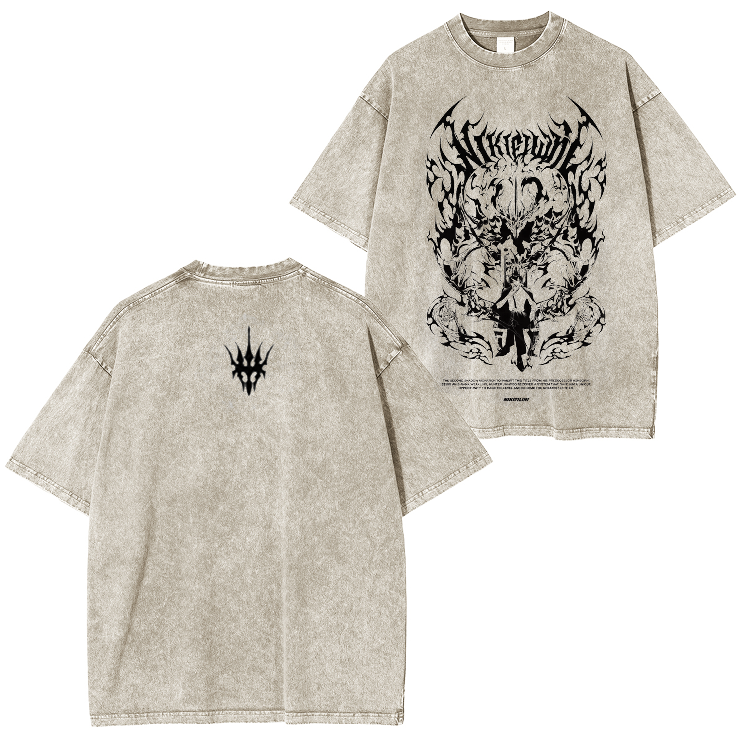 Camiseta Lavada Unisex Ashborns-legacy