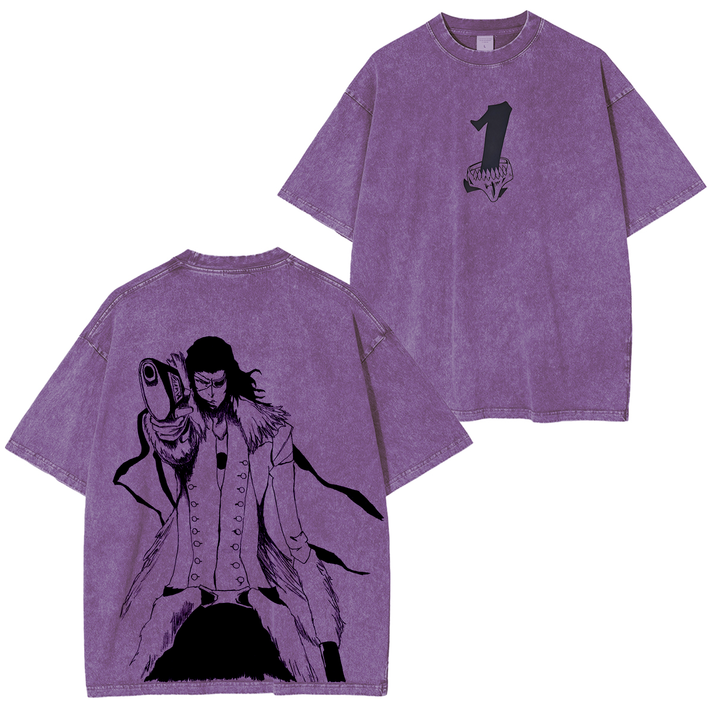 Coyote Starrk-Bleach anime Vintage Oversize Tee