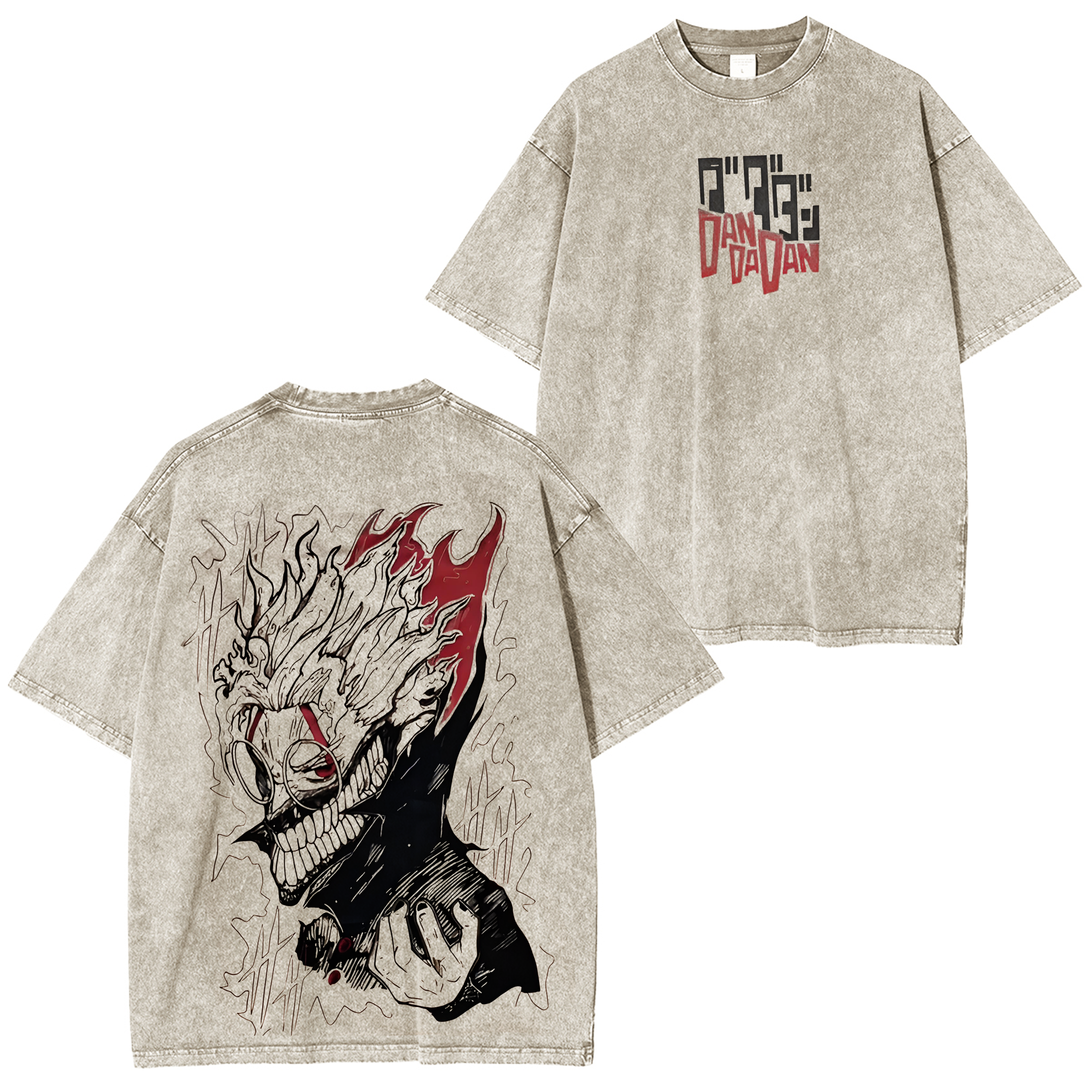 Camiseta vintage extragrande Ken Takakura-Dandadan