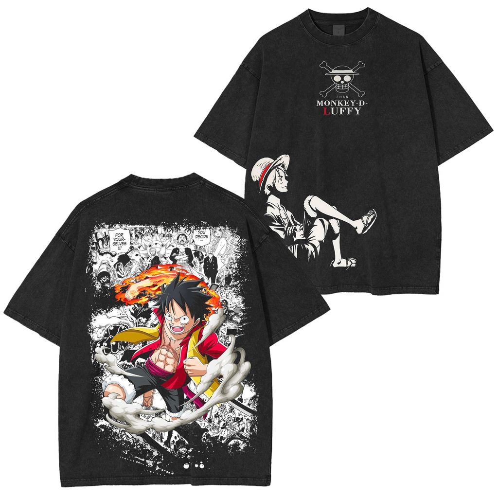 Luffy Vintage TeeحOne Piece