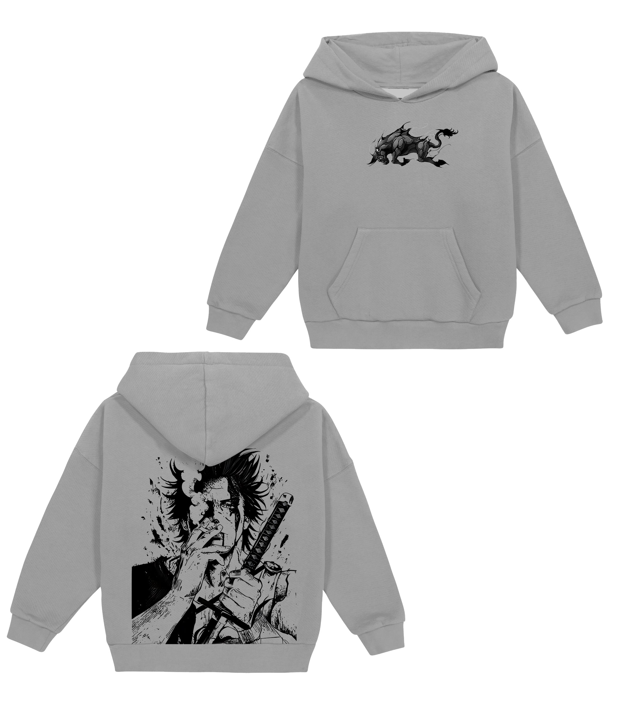 Yami Sukehiro x Black Bulls Black Clover Anime Double Printed Vintage Unisex Kids T-Shirt/Crewneck Sweatshirt/Hoodie