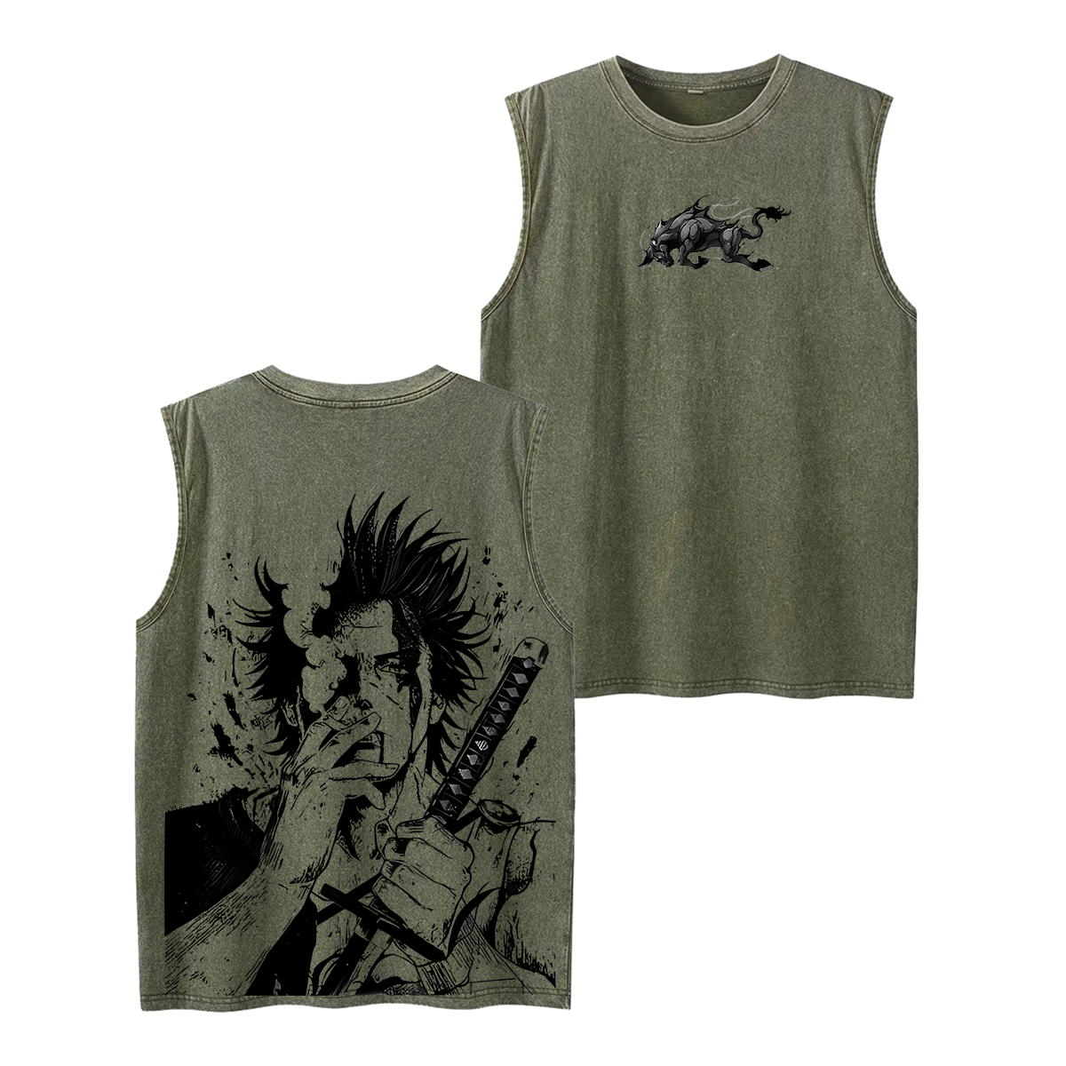 Camiseta sin mangas del anime Black Clover