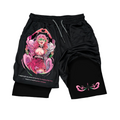 Shorts de streetwear Demon Slayer