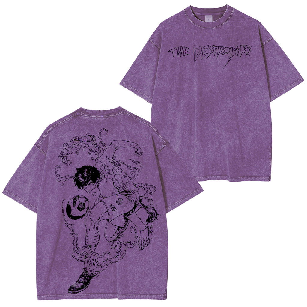 Blue Lock Villains Washed T-shirt